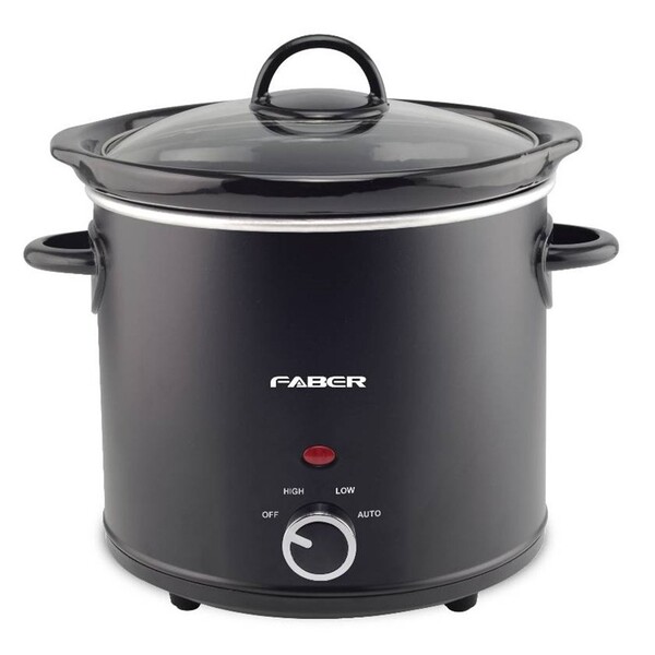 FABER 3L/200W SLOW COOKER - BLACK | FSC 300BK